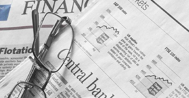 Financial newspaper review