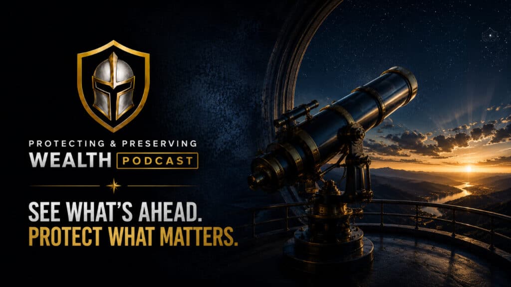 Showing a telescope seeing what's ahead