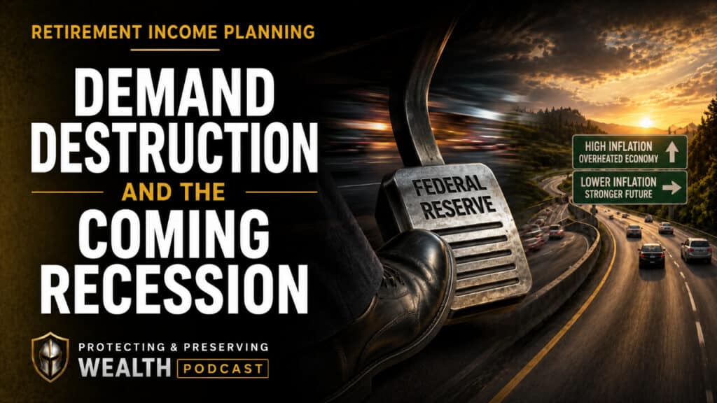 Demand Destruction showing a brake pedal and foot