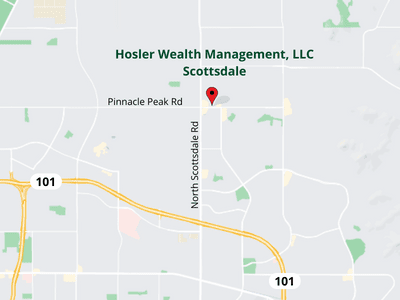 Map to Hosler Wealth Management - Scottsdale AZ