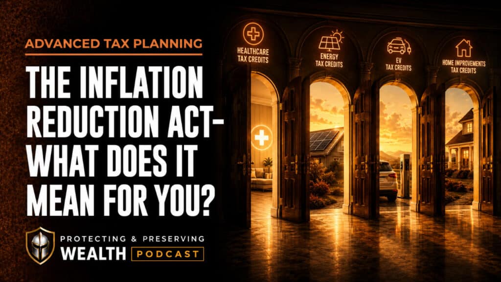 Inflation Reduction Act showing many doors open