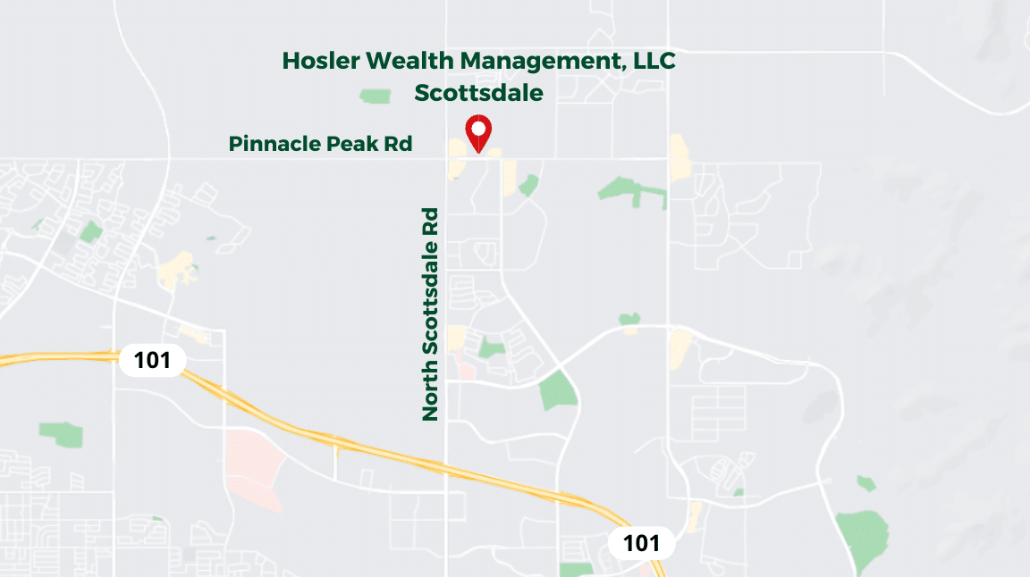 Map to HWM Scottsdale