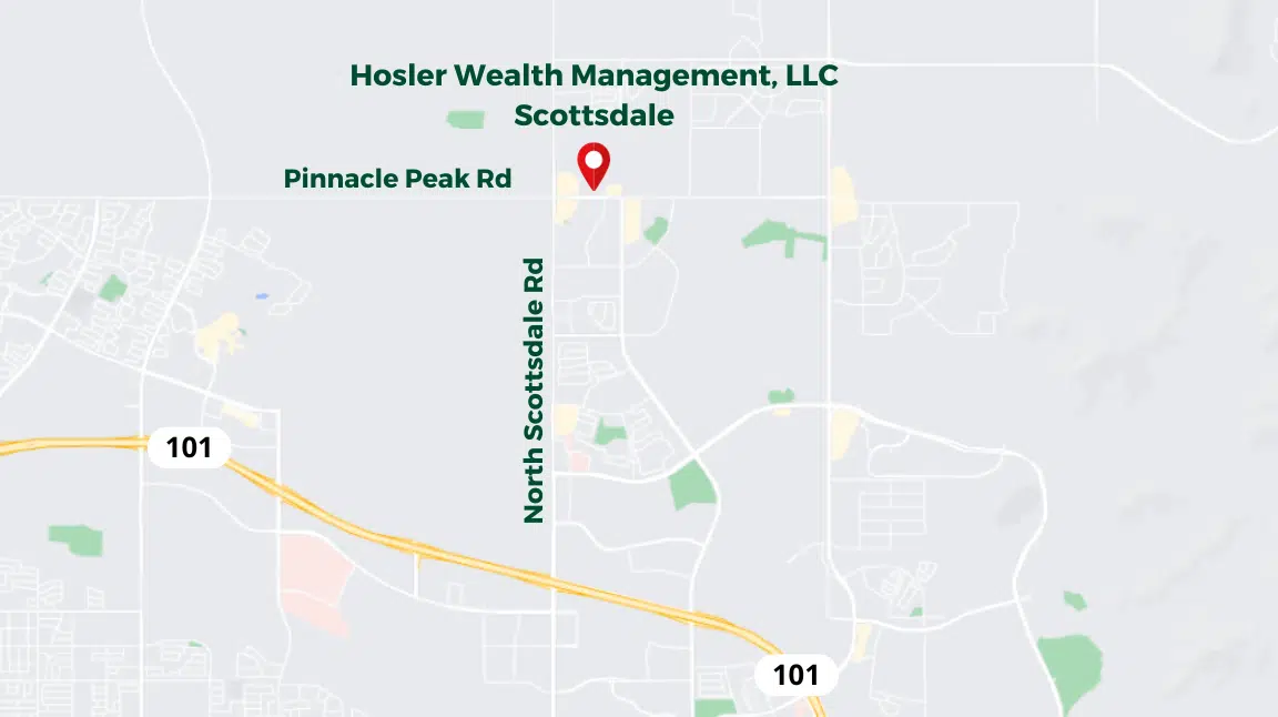 Map to HWM Scottsdale