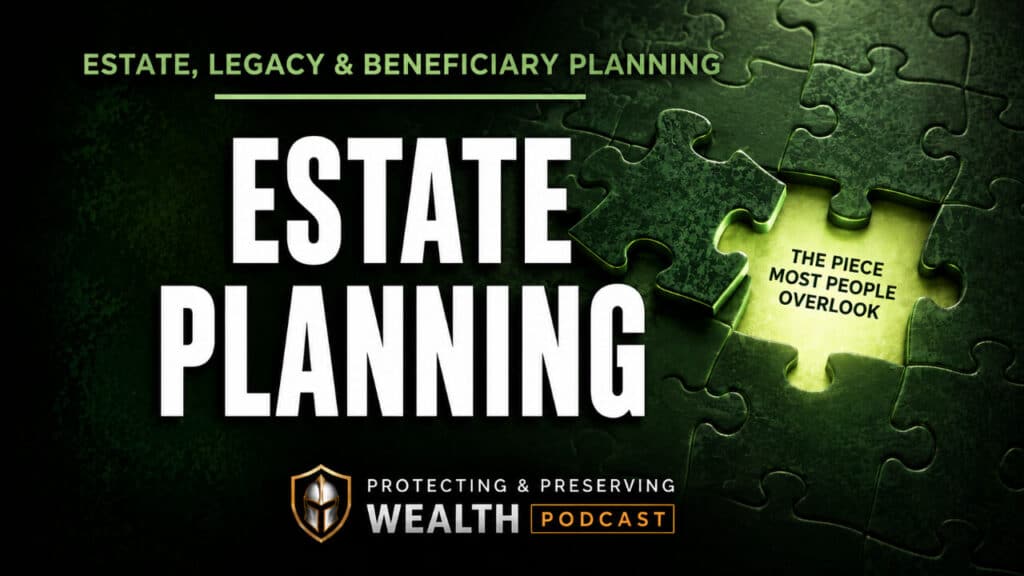 Estate Planning showing a puzzle with a piece missing