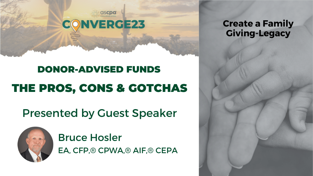 ASCPA Converge 2023 - Guest Speaker Bruce Hosler