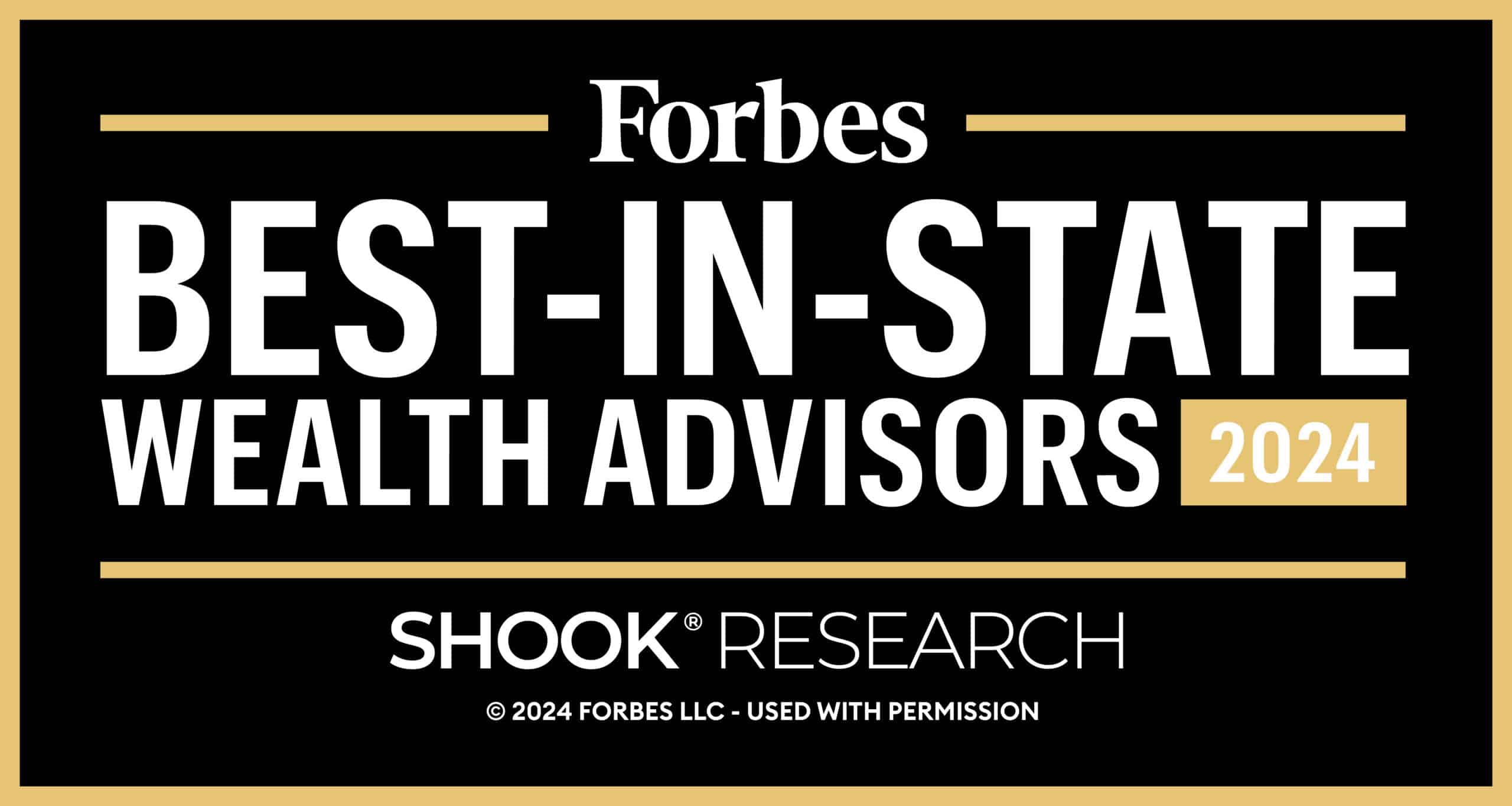 Forbes Best-In-State Wealth Advisor Award Image 2024