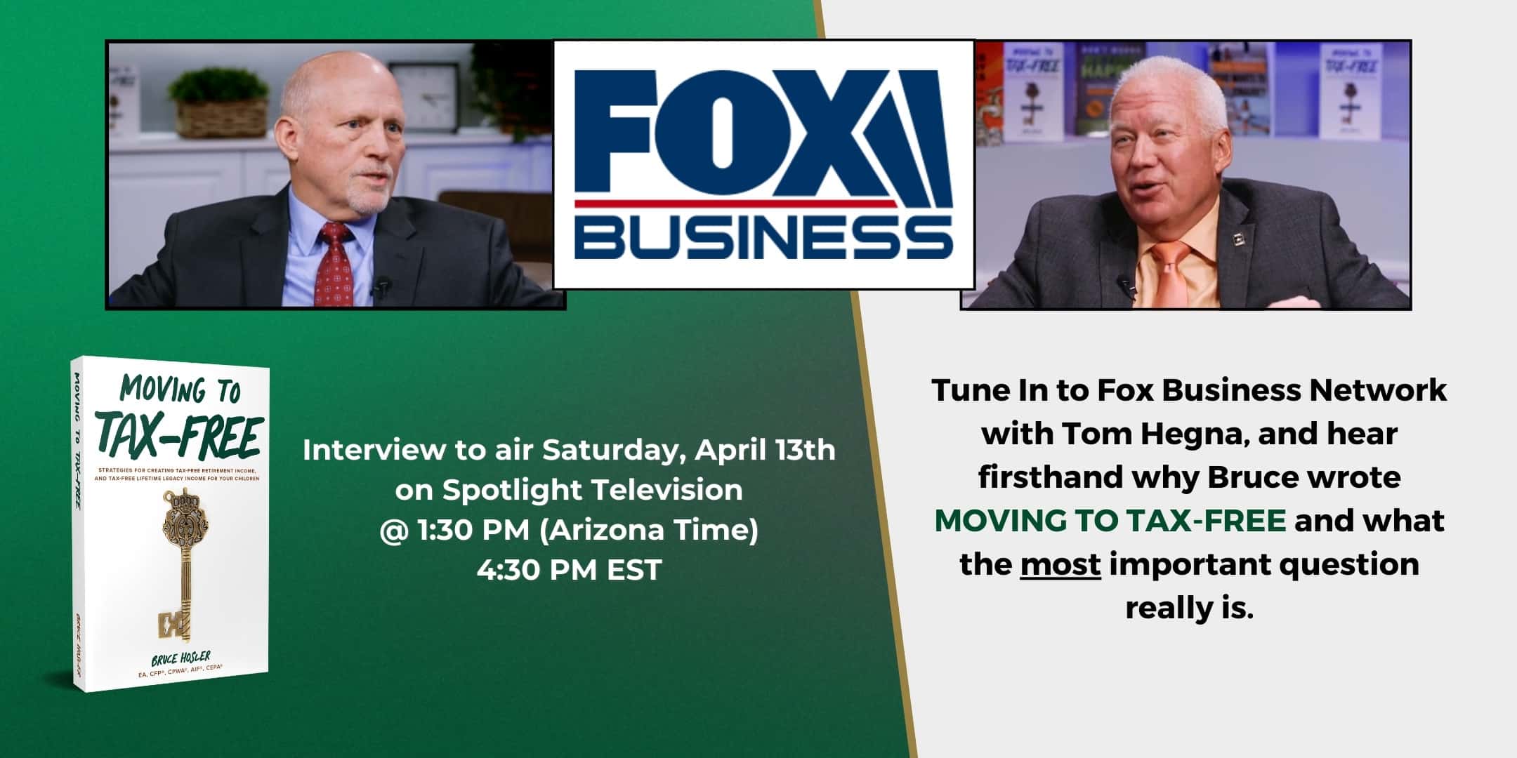FOX BUSINESS NETWORK INTERVIEW - Bruce Hosler Image