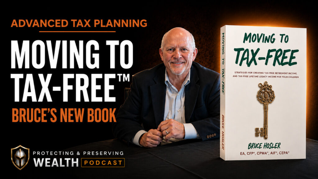 Man Promoting Tax Planning Book.