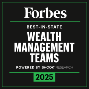 Forbes Best-In-State Wealth Management Team Award 2025