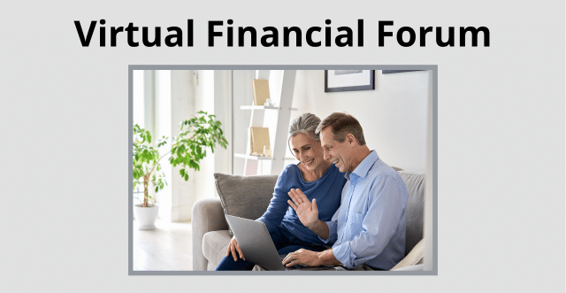 Virtual Financial Forum Announcement