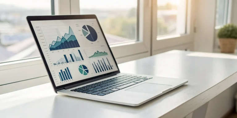 Free Roth Conversion Tax Calculator On A Laptop Screen Analyzing The Tax Impact Of A Conversion.