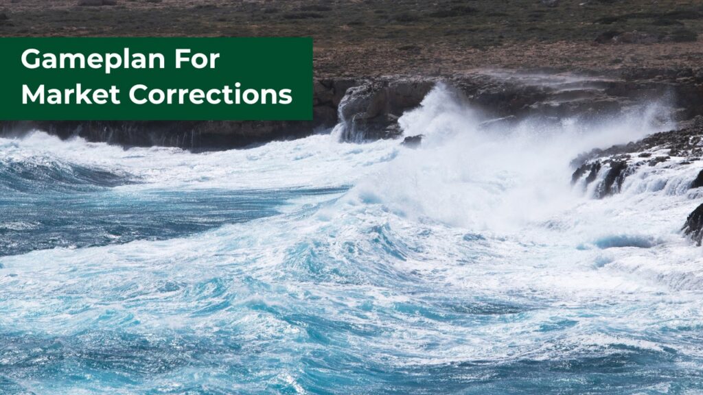 Waves Crashing On Rocky Shoreline.