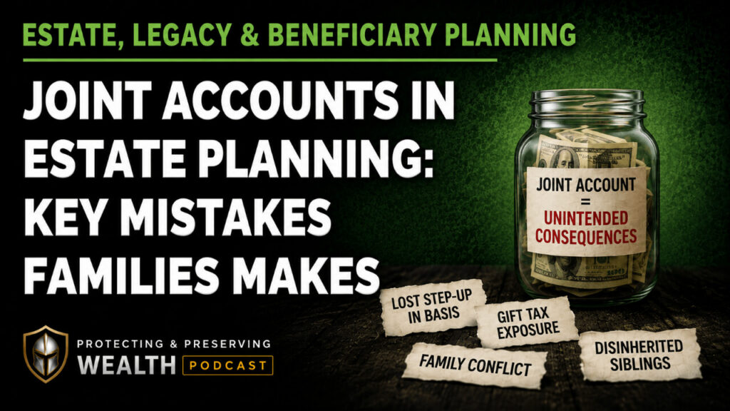 Joint Accounts And Estate Planning Mistakes