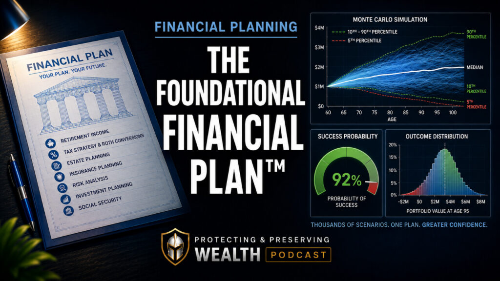 Financial Planning Podcast Promotional Graphic