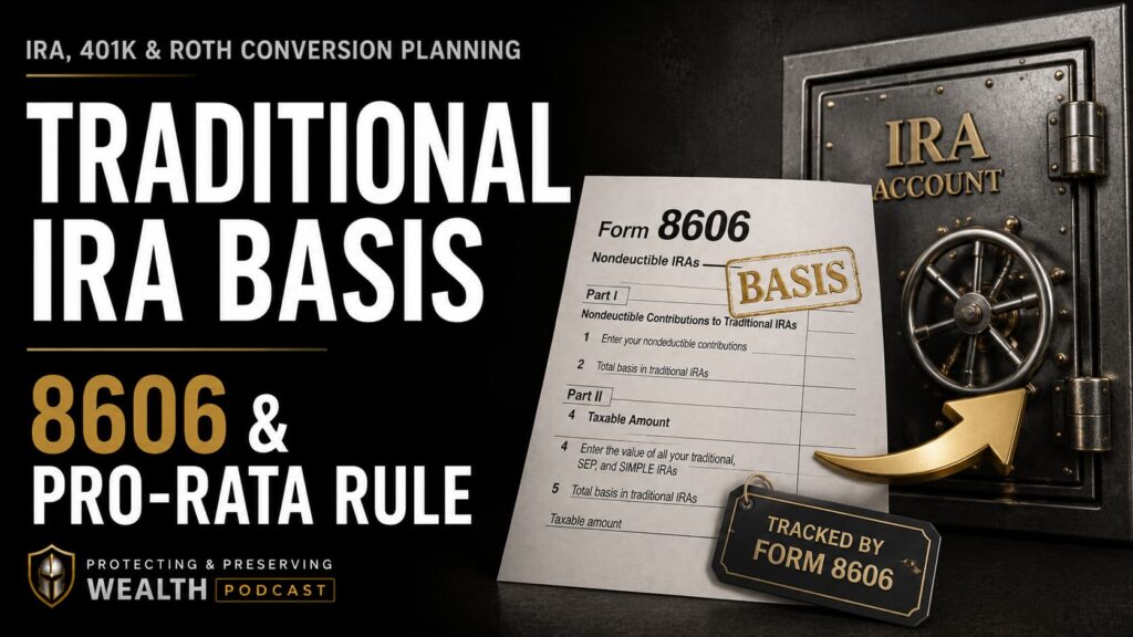 Podcast Tumbnail - Traditional IRA Basis Explained